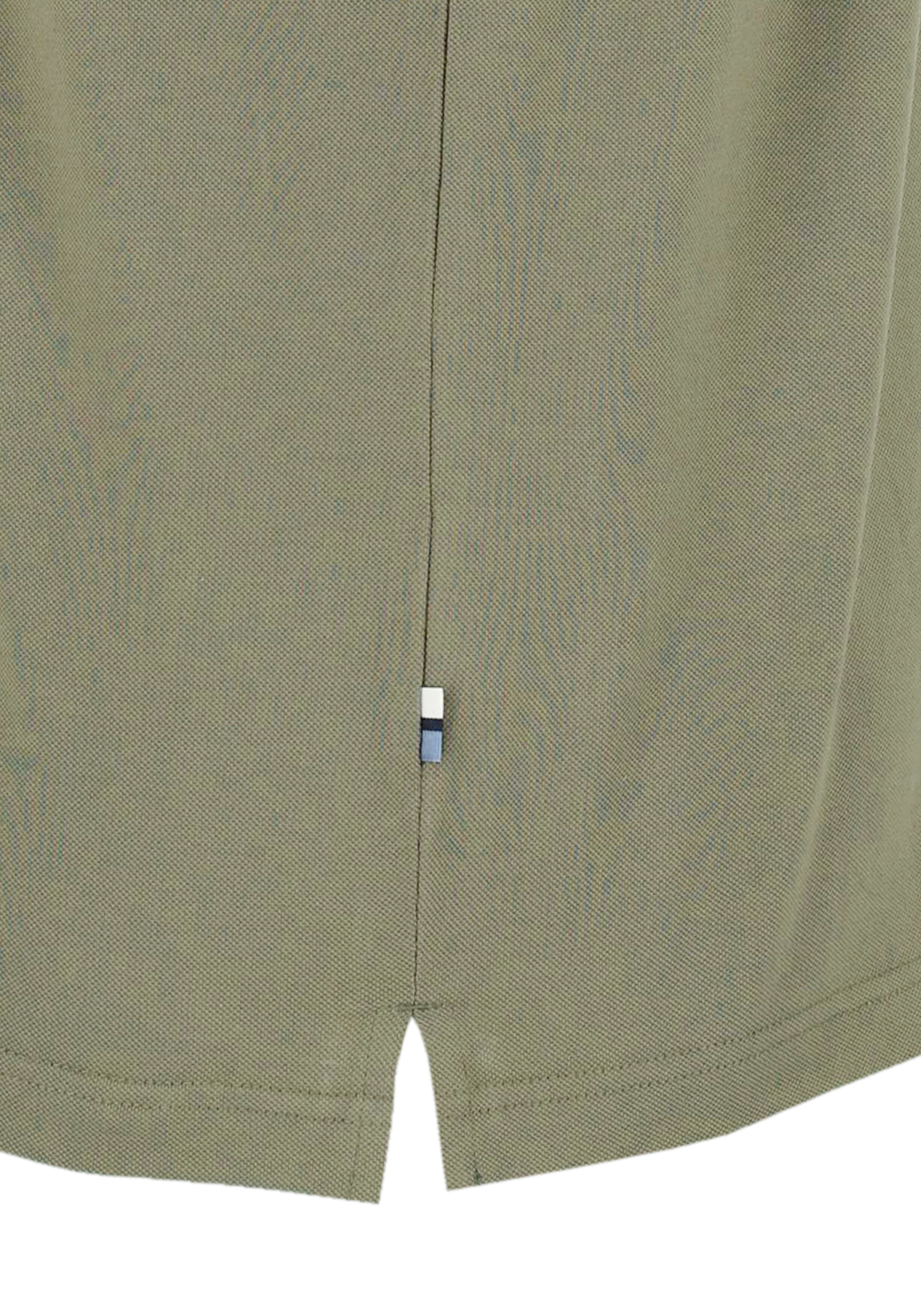 OLYMP Polo Casual, modern fit polo, limoen geel